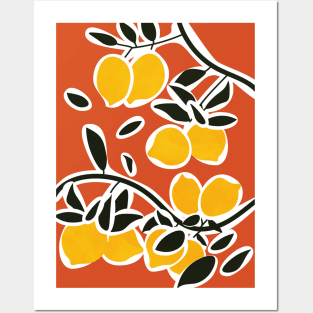 Lemon Tree Branches III Posters and Art